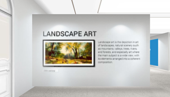 modèle de présentation de la galerie